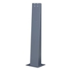 Cleanotec HS1 Hygienesäule Material: Stahl,  pulverbeschichtet graphitgrau RAL 7024