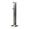 Cleanotec HS4 ALL-IN-ONE Hygienesäule mit Desinfektionsspender Material: Edelstahl