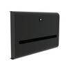 Conti plus Björk Papierrollenhalter,  Wickeltisch,  matt schwarz CONT13600713255,  Maße (B x H x T): 410 x 221 x 79