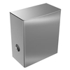 Conti plus Hygieneabfallbehälter,  Edelstahl matt,  Wandmontage CONT18200010305,  Maße (B x H x T): 308 x 305 x 124 mm