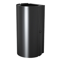Conti plus Hygienebox BJÖRK,  ohne Klappdeckel,  18 Liter CONT18670013325,  Farbe: schwarz