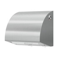 Conti plus Toilettenpapierhalter SteelTec DESIGN,  Wandmontage CONT13200710278,  Für 2 Standardrolle