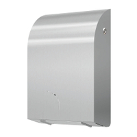 Conti plus Toilettenpapierhalter SteelTec DESIGN,  Wandmontage CONT13200710289,  Für 1 Maxi + 1 Standardrolle