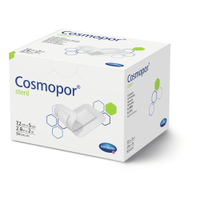 Cosmopor Steril Wundverband 7, 2 x 5 cm,  hypoallergen 9008006,  1 Karton = 20 Packungen à 50 Stück