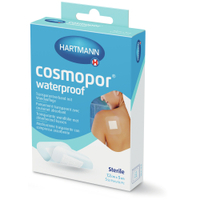 Cosmopor Waterproof Wundverband 7, 2 x 5 cm,  wasserfest 9019800,  1 Karton = 10 Packungen à 5 Stück