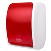 COSMOS Handtuchrollenspender Sensor COSMOS-4400,  Farbe: weiß/rot