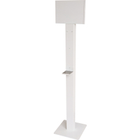 COSMOS Hygienestation für Desinfektionsmittelspender BS1000-W,  Farbe: weiß