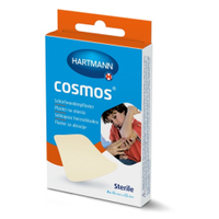 Cosmos Schürfwundenpflaster 4, 5 x 6, 5 cm,  flexibel 5320281,  1 Packung = 4 Stück