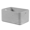 CURVER BETON Aufbewahrungsbox,  hellgrau 04786-021-00,  Maße (B x H x L): 17 x 12 x 24 cm,  Größe S,  4 Liter