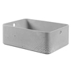 CURVER BETON Aufbewahrungsbox,  hellgrau 04787-021-00,  Maße (B x H x L): 24 x 12 x 34 cm,  Größe M,  8 Liter