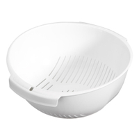 CURVER chef@home Abtropfsieb K177733KK04KK,  Mit zwei seitlichen Griffen