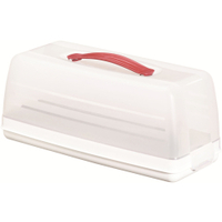 CURVER chef@home Königskuchenform K175247KK09KK,  Farbe: weiß / transparent