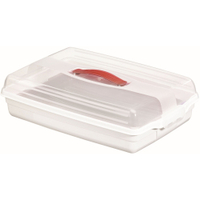 CURVER chef@home Party-Butler K175245KK09KK,  Farbe: transparent / weiß