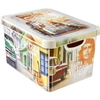 CURVER DECO´s Stockholm Aufbewahrungsbox,  20 Liter 04711-C59-05,  Design: Cuba
