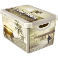 CURVER DECO´s Stockholm Aufbewahrungsbox,  20 Liter 04711-C60-05,  Design: California