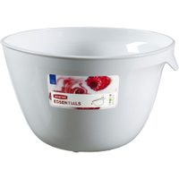 CURVER ESSENTIALS Rührschüssel,  3, 5 Liter K221924K000KK,  Farbe: weiß