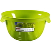 CURVER ESSENTIALS Seiher mit Griffen,  3 Liter 00736-598-00,  Farbe: limone