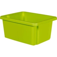 CURVER ESSENTIALS Stapelbox,  20 Liter 00750-598-00,  Farbe: grün