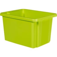CURVER ESSENTIALS Stapelbox,  26 Liter K225499KA54KK,  Farbe: grün