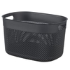 CURVER FILO RECYCLING Aufbewahrungskorb,  18 Liter 6714500016602,  Farbe: dunkelgrau