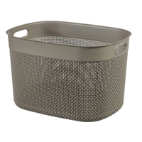 CURVER FILO RECYCLING Aufbewahrungskorb,  30 Liter 6715300009501,  Farbe: cappuccino