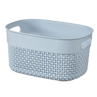 CURVER FILO RECYCLING Aufbewahrungskorb,  3, 5 Liter 6711400015402,  Farbe: hellblau