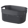 CURVER FILO RECYCLING Aufbewahrungskorb,  3, 5 Liter 6711400016602,  Farbe: dunkelgrau
