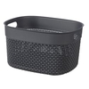 CURVER FILO RECYCLING Aufbewahrungskorb,  6 Liter 6712400016602,  Farbe: dunkelgrau