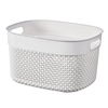 CURVER FILO RECYCLING Aufbewahrungskorb,  6 Liter 6712400020102,  Farbe: weiß