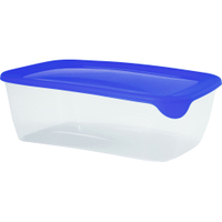 CURVER FRESH & GO Frischhaltedose K182289KB70KK,  Fassungsvermögen: 1, 0 Liter,  Maße (LxTxH): 22, 8 x 14, 8 x 6, 2 cm
