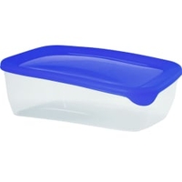 CURVER FRESH & GO Frischhaltedose K182295KB70KK,  Fassungsvermögen: 2, 0 Liter,  Maße (LxTxH): 25, 6 x 16, 7 x 7, 2 cm