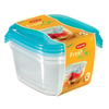 CURVER FRESH & GO Frischhaltedose,  3-tlg K207756KB44KK,  1 Set: 3 x 1, 2 Liter