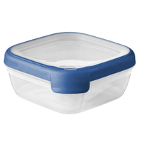 Curver GRAND CHEF ECO Frischhaltedose,  quadratisch K252968KP07KK,  Maße (L x B x H): 15 x 15 x 6, 5 cm,  0, 75 Liter