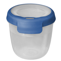 Curver GRAND CHEF ECO Frischhaltedose,  rund K252966KP07KK,  Maße (Ø x H): 10 x 9, 5 cm,  0, 4 Liter