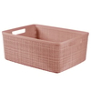 CURVER JUTE RECYCLING Aufbewahrungskorb,  12 Liter 01905-204-01,  Farbe: rosa