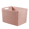 CURVER JUTE RECYCLING Aufbewahrungskorb,  20 Liter 01907-204-01 	,  Farbe: rosa