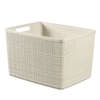 CURVER JUTE RECYCLING Aufbewahrungskorb,  20 Liter 01907-885-00,  Farbe: off white