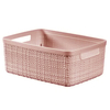 CURVER JUTE RECYCLING Aufbewahrungskorb,  5 Liter 01904-204-01 	,  Farbe: rosa