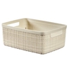 CURVER JUTE RECYCLING Aufbewahrungskorb,  5 Liter K245370KI62KK,  Farbe: off white