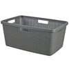 CURVER JUTE RECYCLING Wäschekorb,  46 Liter K245981K909KK,  Farbe: deep shadow