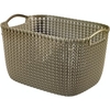 CURVER KNIT V2 Korb,  L,  19 Liter 03700-X59-00,  Farbe: harvest brown