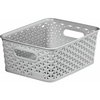 CURVER MY STYLE RECYCLING Korb,  Rattan-Optik 03610-099-23,  Maße (H x B x T): 10, 2 x 19, 6 x 25, 5 cm
