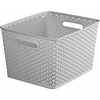 CURVER MY STYLE RECYCLING Korb,  Rattan-Optik 03612-099-22,  Maße (H x B x T): 22 x 29, 6 x 35, 5 cm