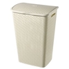 CURVER MY STYLE RECYCLING Wäschetruhe mit Deckel 00713-885-00,  Farbe: creme