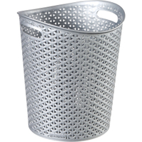 CURVER Papierkorb MY STYLE,  12 Liter 00714-087-00,  Farbe: silber