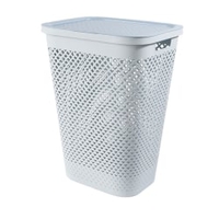 CURVER PURE Wäschebox,  55 Liter 01918-126-00,  Farbe: pastellblau