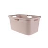 CURVER PURE Wäschewanne,  47 Liter 01198-Q70-00,  Farbe: pastellrosa