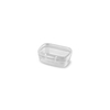 Curver Snapbox Lunchbox,  transparent 252940,  Maße (L x B x H): 13, 2 x 10, 1 x 5 cm,  0, 4 Liter