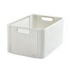 CURVER STYLE Korb,  L 03616-885-00,  Farbe: creme