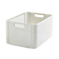 CURVER STYLE Korb,  L 03616-885-00,  Farbe: creme